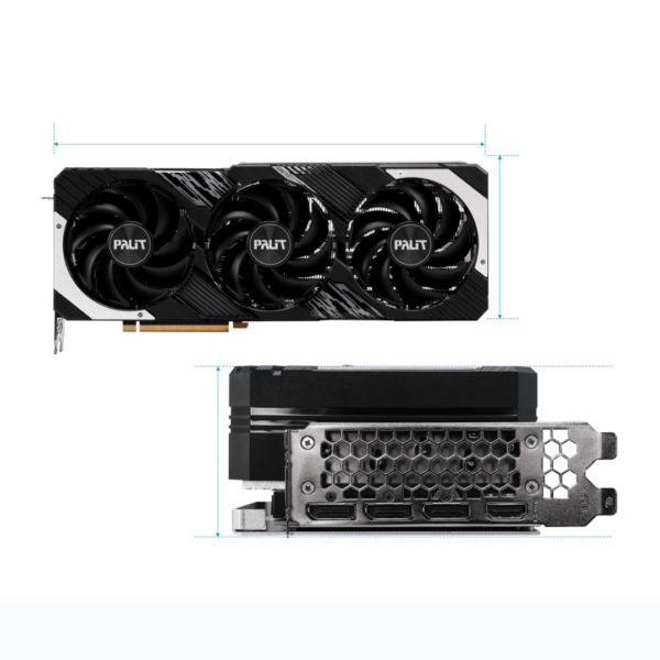 SV Palit GeForce RTX 4070 GamingPro OC 12GB GDDR6X 192bit 3xDP HDMI - immagine 5